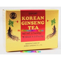 Koreai ginseng instant tea 10 db tasak, frissítő, élékítő hatású