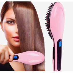 FAST HAIR STRAIGHTENER - Elektromos hajvasló LCD kijelzővel