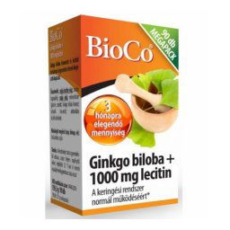 BioCo Ginkgo Biloba + 1000 mg Lecitin Megapack 90 db