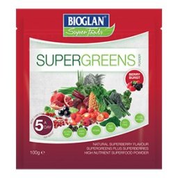 Bioglan supergreens por berry boost - 100g