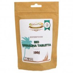 NaturPiac Bio Spirulina tabletta - 100g