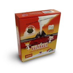 Vulkánkitörés játék - otthoni kísérletek