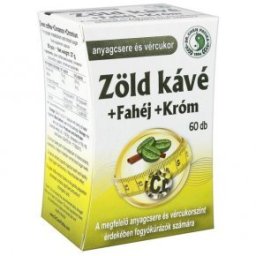 Dr. Chen Zöld kávé + Fahéj + Króm kapszula - 60db