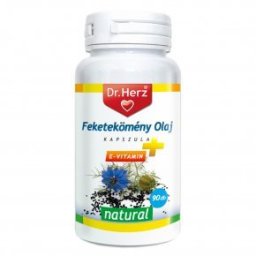 Dr. Herz Feketekömény olaj + E-vitamin kapszula - 90db
