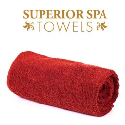 Superior SPA fürdőlepedő, piros, 70x140