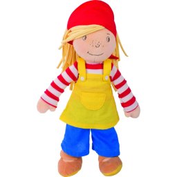Kislány baba, 28 cm-es