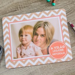 A legjobb anyának - fényképes egérpad