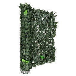 Blumfeldt Fency Dark Leaf, sötétzöld, mix, kerítés, védelmet nyújt a kíváncsi tekintetekkel és a széllel szemben, 300 x 150 cm (GDW2-FencyDrkLeaf315)