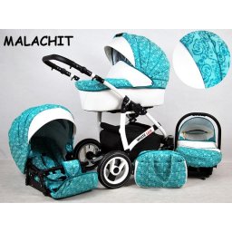 White Lux 3in1 multifunkciós babakocsi Malachit zöld
