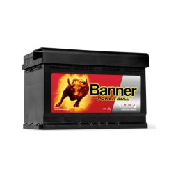 Banner Power Bull Professional 12V 77Ah 700A P7740 autó akkumulátor jobb+