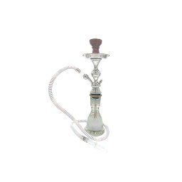 Top Mark 55 cm vízipipa — fehér