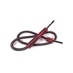 Hookah Pro Grip mosható szívócső — fekete-piros