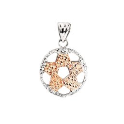 Ezüst medál rozé aranyozott 925‰-es (Ring o' Star)