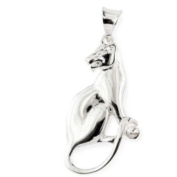 Ezüst medál ülő puma 925‰-es