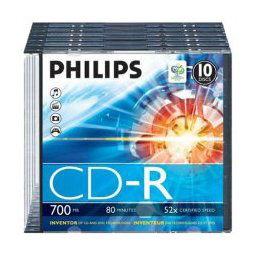 CD Lemez Philips slim 80min