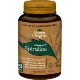 Green Origins bio spirulina tabletta - 180db