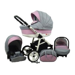 Alu Way multifunkciós babakocsi 2017 Light Pink