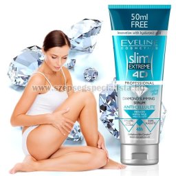 SLIM EXTREME 4D Gyémánt Karcsúsító szérum hialuronsavval