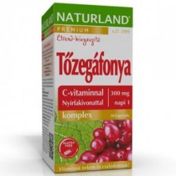 Naturland tőzegáfonya komplex kapszula - 30db