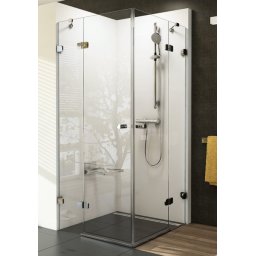 Brilliant BSRV4-90x90 Króm+Transparent zuhanykabin