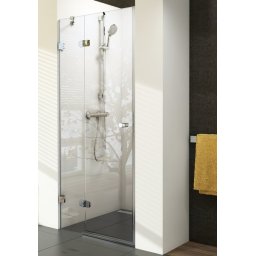 Brilliant BSD2-90 A-balos Króm+Transparent zuhanyajtó