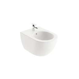 Uni Chrome bidé, fehér