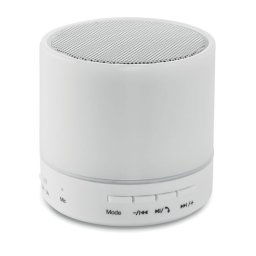 ROUND WHITE kerek Bluetooth hangszóró