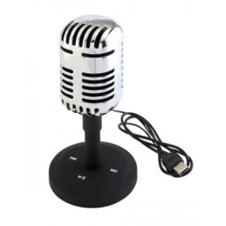 MICROPHONE bluetooth hangszóró retro stílusban