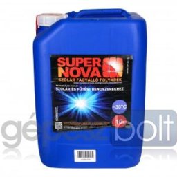 Supernova szolár és fűtési rendszer fagyálló folyadék 10 L