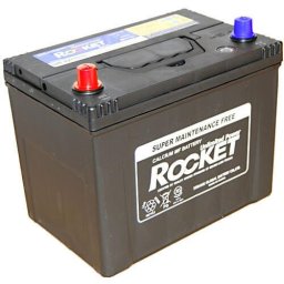 Rocket 75Ah 12V autó akkumulátor NX110-5 ASIA bal+