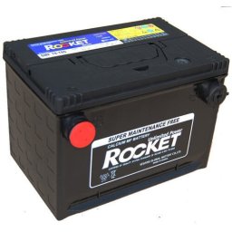 Rocket USA oldalcsavaros 74Ah 12V autó akkumulátor SMF 78-780