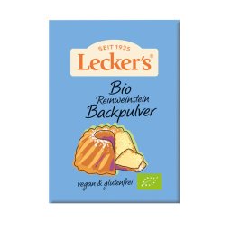 Leckers Bio Borkő Sütőpor 4x21 g 84 g