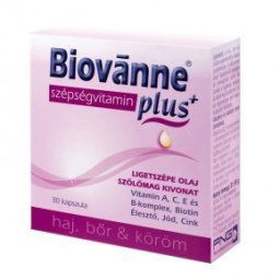 Biovánne Plus szépségvitamin kapszula - 30db