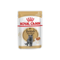 ROYAL CANIN BRITISH SHORTHAIR ADULT - Brit rövidszörű felnőtt macska nedves táp 0,085 kg