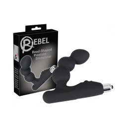 Rebel - Gömbös Prosztata Vibrátor, Fekete
