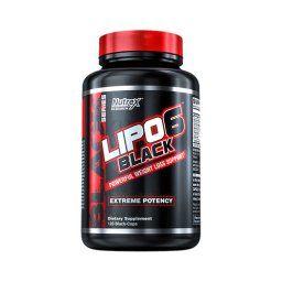 Nutrex Lipo-6 Black New