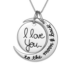 Szeretlek a Holdig és vissza nyaklánc