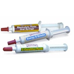 Equimins Booster 3" energia paszta csomag: Energy B, L-Carnitin és Elektrolit paszta 3x30ml