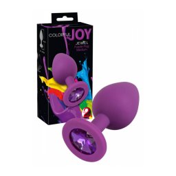 Colorful Joy - Közepes Anál Dildó, Lila