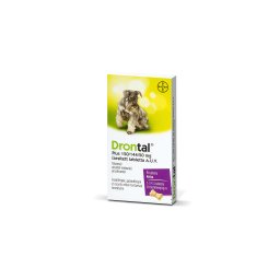 Drontal Plus 150/144/50 mg ízesített féreghajtó tabletta A.U.V. (6 tabletta)