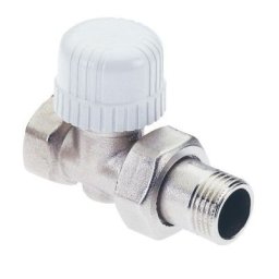 Termosztatikus radiátor szelep 1/2" egyenes