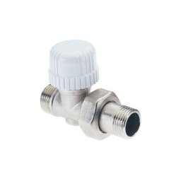 Termosztatikus radiátor szelep 5 rétegû/réz csõhöz 1/2" egyenes