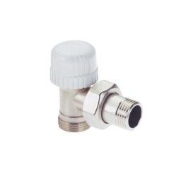 Termosztatikus radiátor szelep 5 rétegû/réz csõhöz 1/2" sarok
