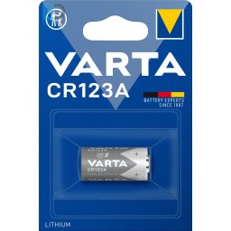 Varta CR123A 3V NEW CR17345 6205 NEW