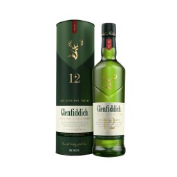 Glenfiddich 12 years whisky 0,7L 40%