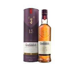 Glenfiddich 15 years whisky dd 0,7L 40%