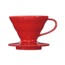 Hario V60 02 kerámia dripper piros