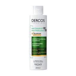Vichy Dercos korpásodás elleni sampon száraz hajra 200ml