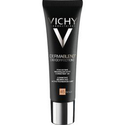 Vichy Dermablend 3D Korrekció 45 Gold alapozó bőrfelszín kisimító hatással 30 ml