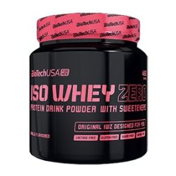 BioTech USA 100% IsoWhey ZERO Lactose Free vanília for her - 450g